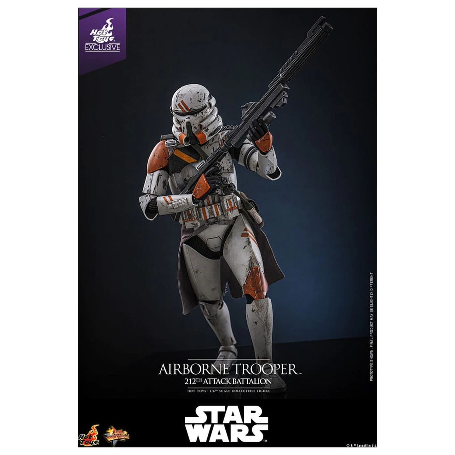 Star Wars: Episode III - Revenge of the Sith Action Figure 1/6 Airborne Trooper (212th Attack Battalion) 30 cm product photo