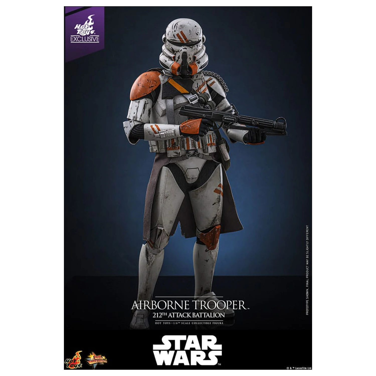 Star Wars: Episode III - Revenge of the Sith Action Figure 1/6 Airborne Trooper (212th Attack Battalion) 30 cm product photo
