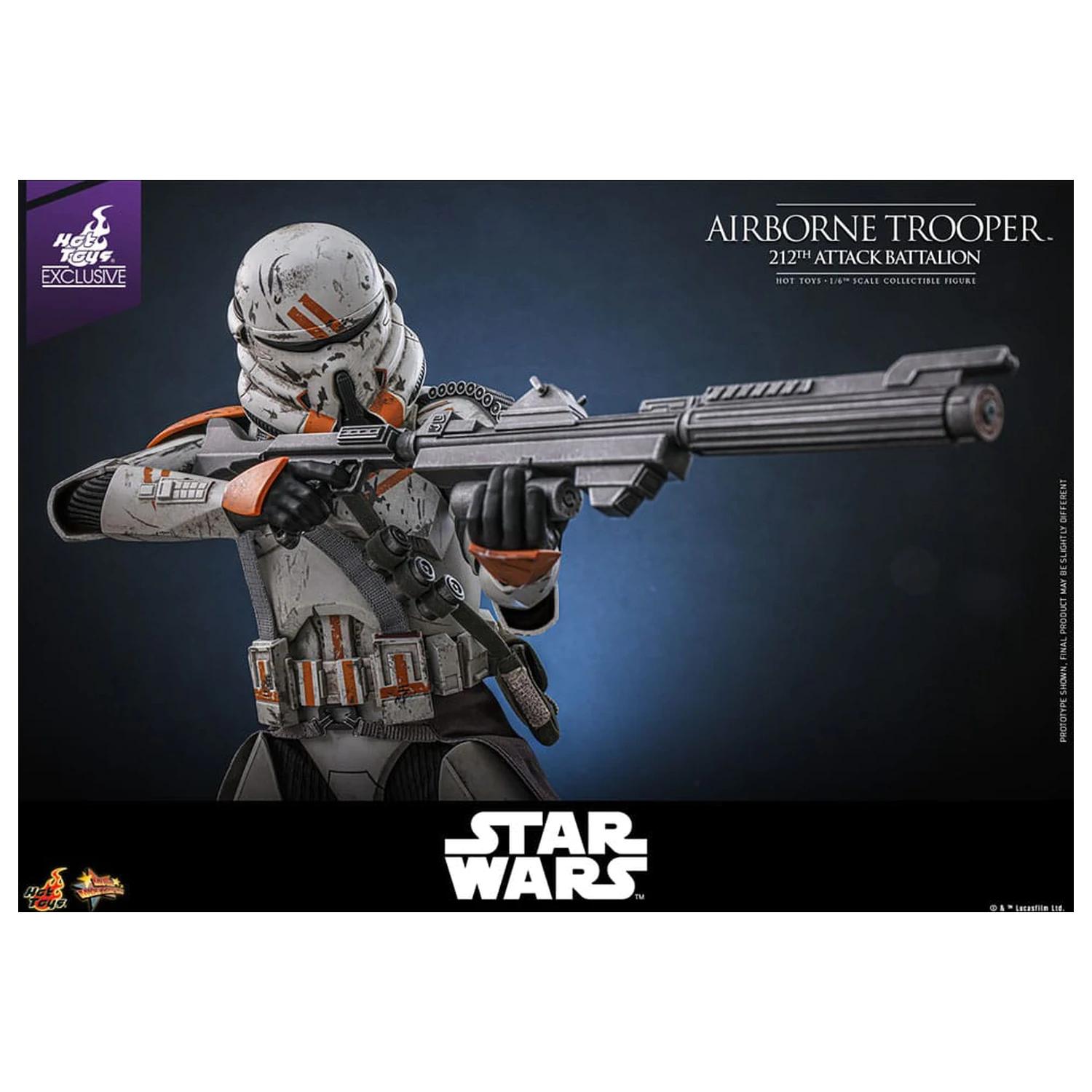 Star Wars: Episode III - Revenge of the Sith Action Figure 1/6 Airborne Trooper (212th Attack Battalion) 30 cm product photo
