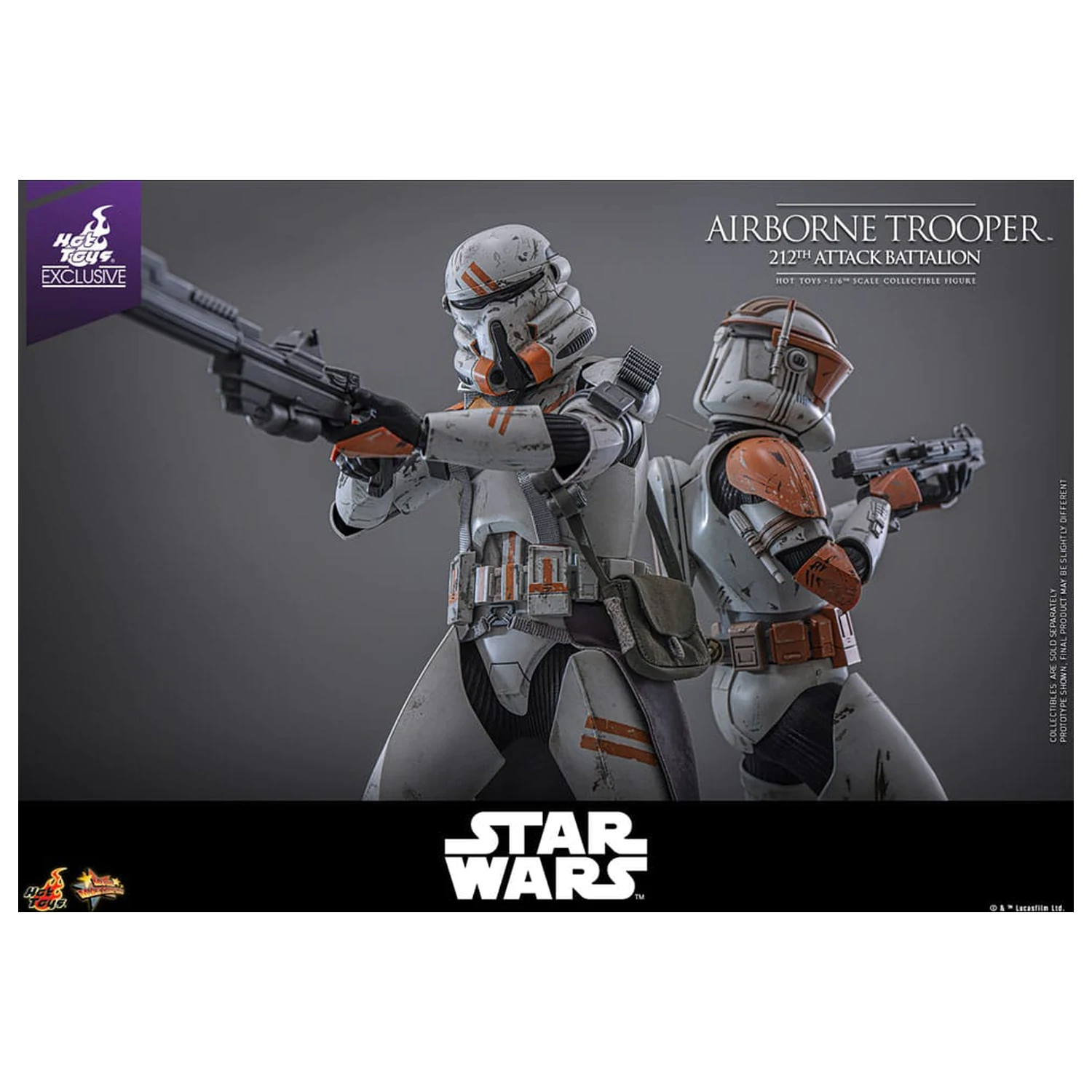 Star Wars: Episode III - Revenge of the Sith Action Figure 1/6 Airborne Trooper (212th Attack Battalion) 30 cm product photo