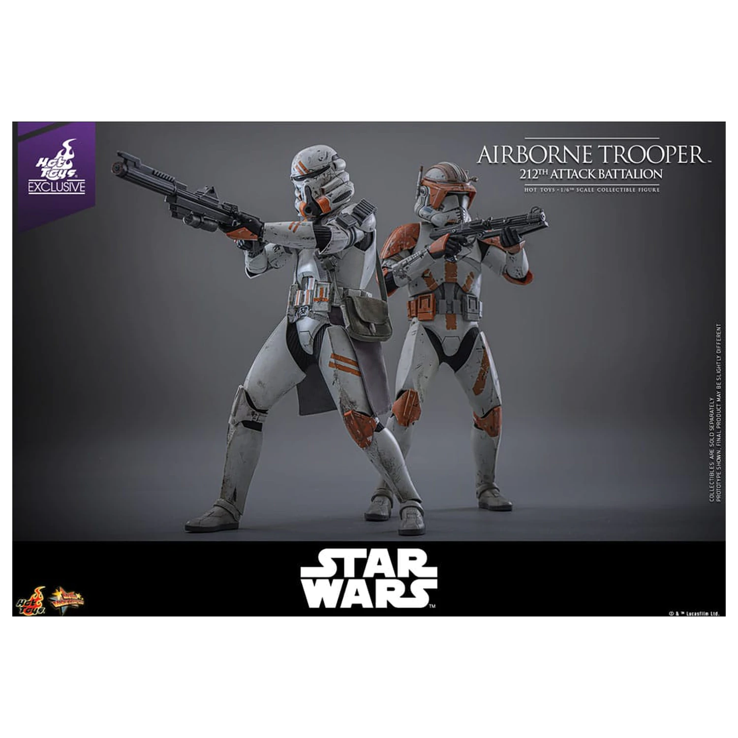 Star Wars: Episode III - Revenge of the Sith Action Figure 1/6 Airborne Trooper (212th Attack Battalion) 30 cm product photo