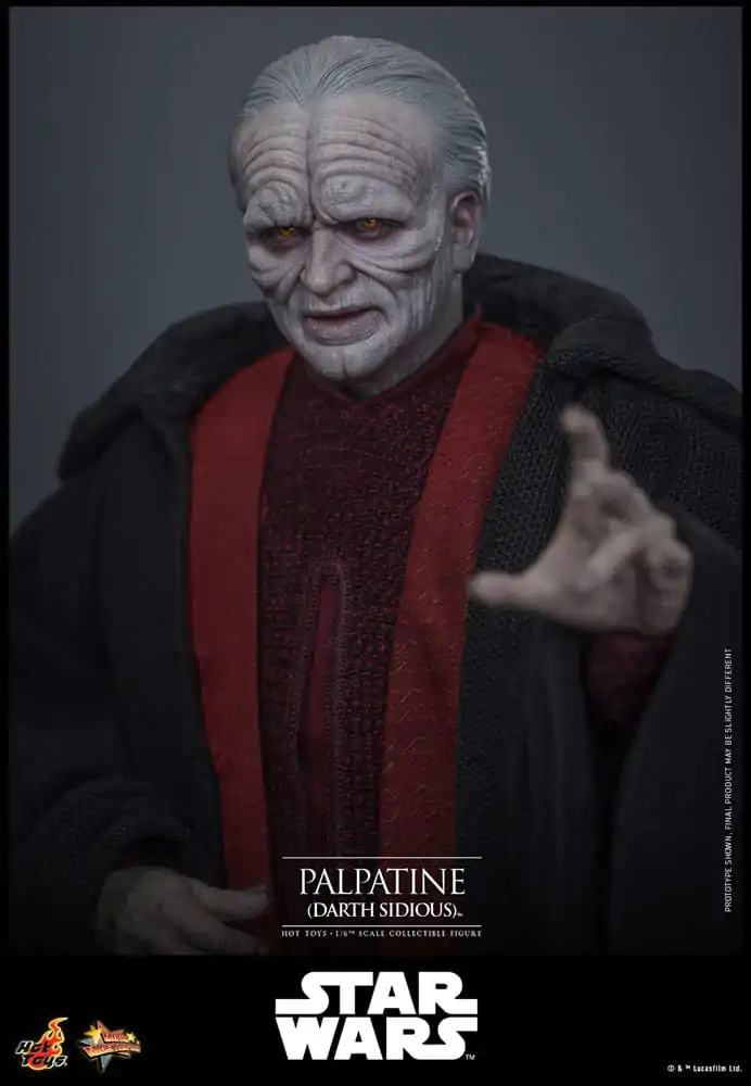 Star Wars: Episode III - Revenge of the Sith Action Figure 1/6 Palpatine (Darth Sidious) 29 cm product photo