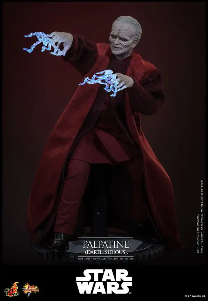Star Wars: Episode III - Revenge of the Sith Action Figure 1/6 Palpatine (Darth Sidious) 29 cm product photo
