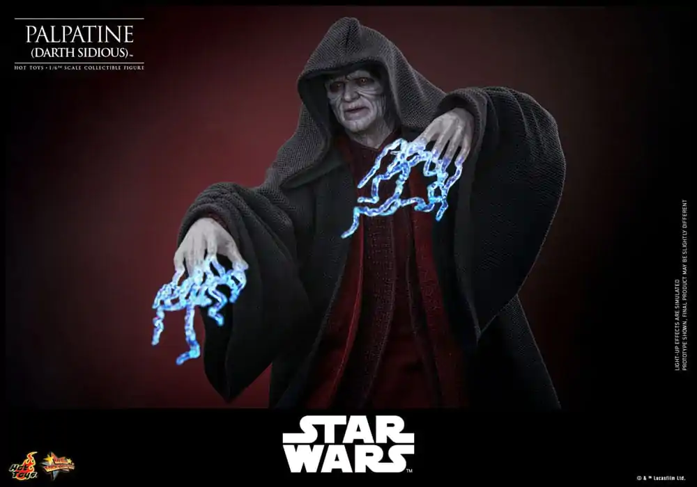Star Wars: Episode III - Revenge of the Sith Action Figure 1/6 Palpatine (Darth Sidious) 29 cm product photo