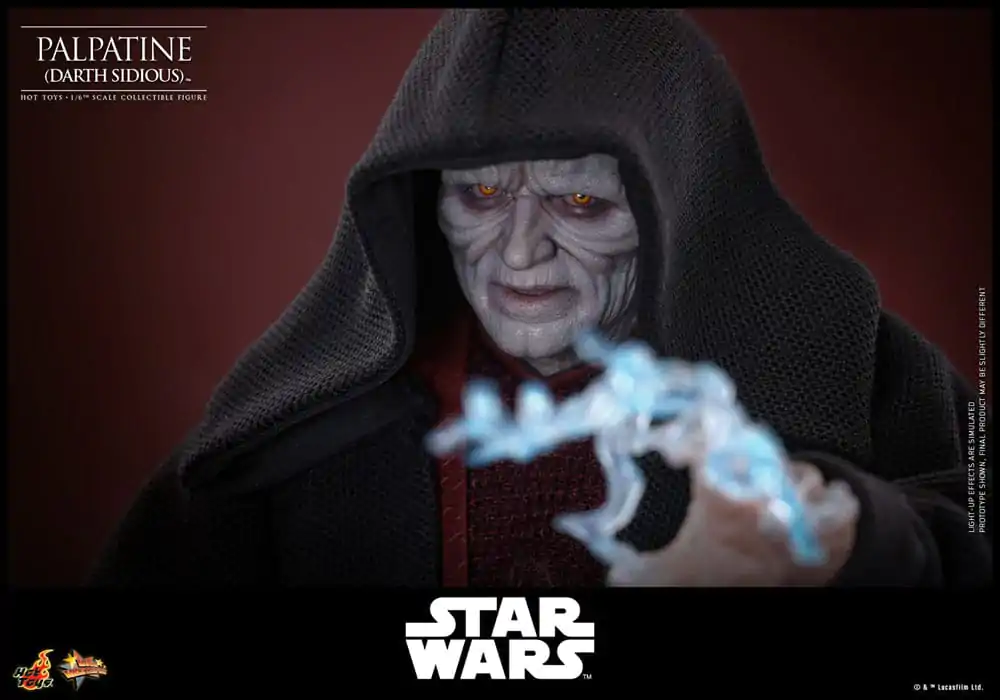 Star Wars: Episode III - Revenge of the Sith Action Figure 1/6 Palpatine (Darth Sidious) 29 cm product photo