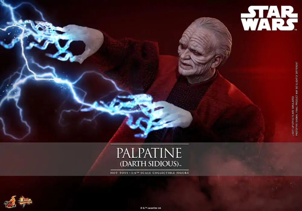 Star Wars: Episode III - Revenge of the Sith Action Figure 1/6 Palpatine (Darth Sidious) 29 cm product photo