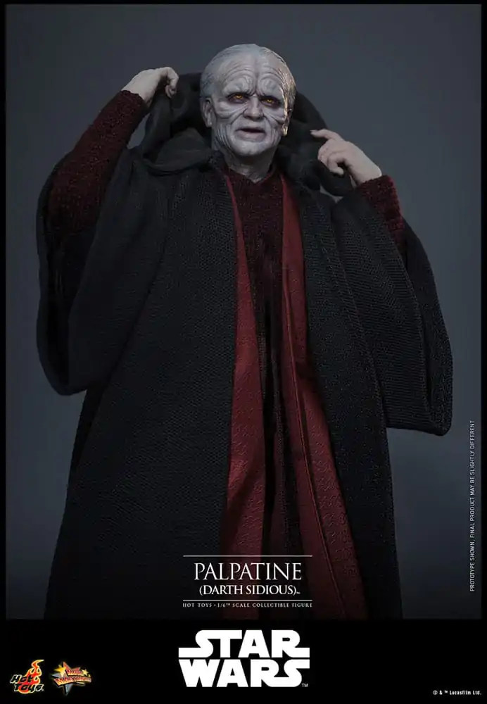 Star Wars: Episode III - Revenge of the Sith Action Figure 1/6 Palpatine (Darth Sidious) 29 cm product photo