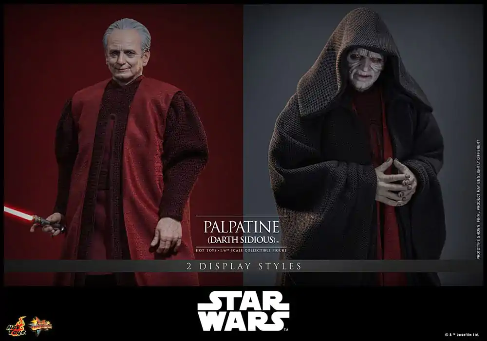 Star Wars: Episode III - Revenge of the Sith Action Figure 1/6 Palpatine (Darth Sidious) 29 cm product photo