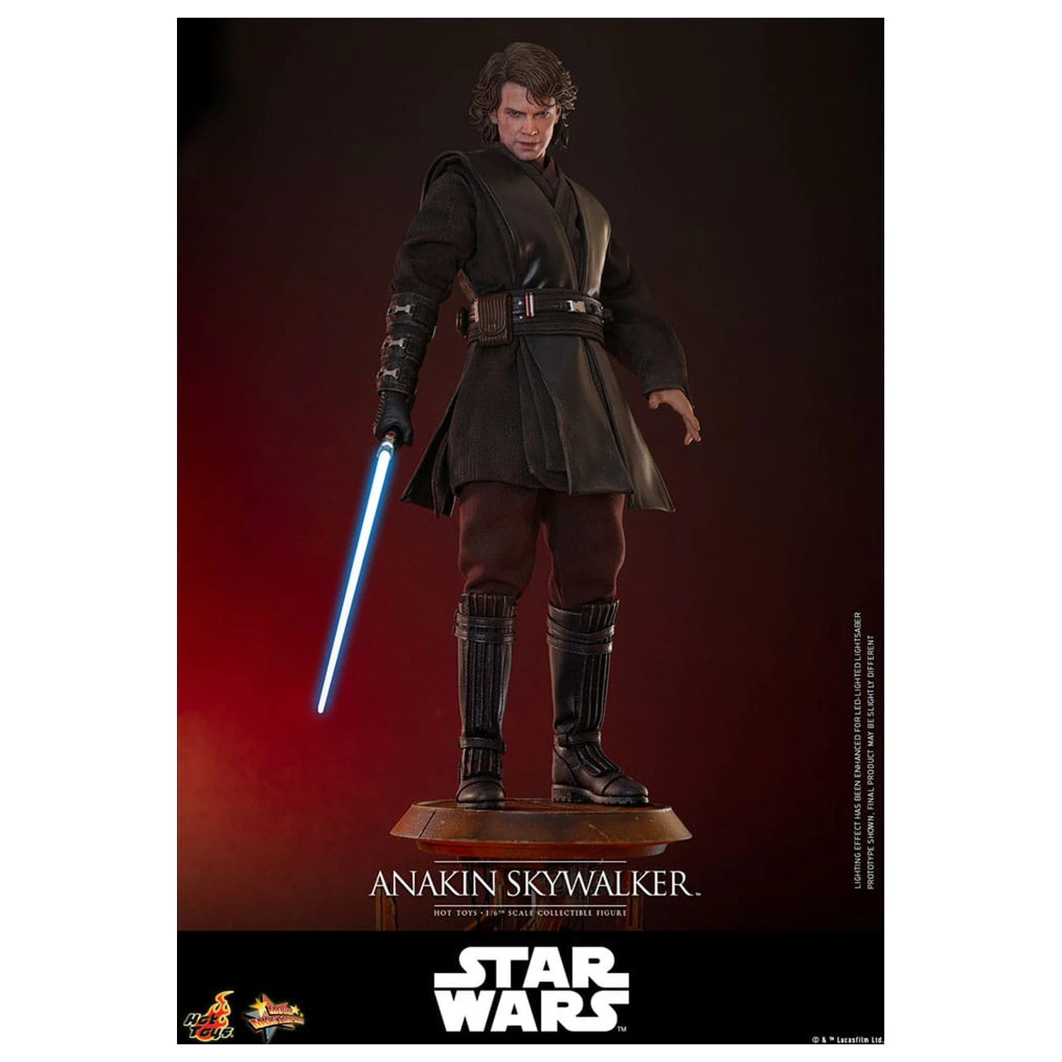 Star Wars: Episode III - Revenge of the Sith Movie Masterpiece Action Figure 1/6 Anakin Skywalker 31 cm product photo