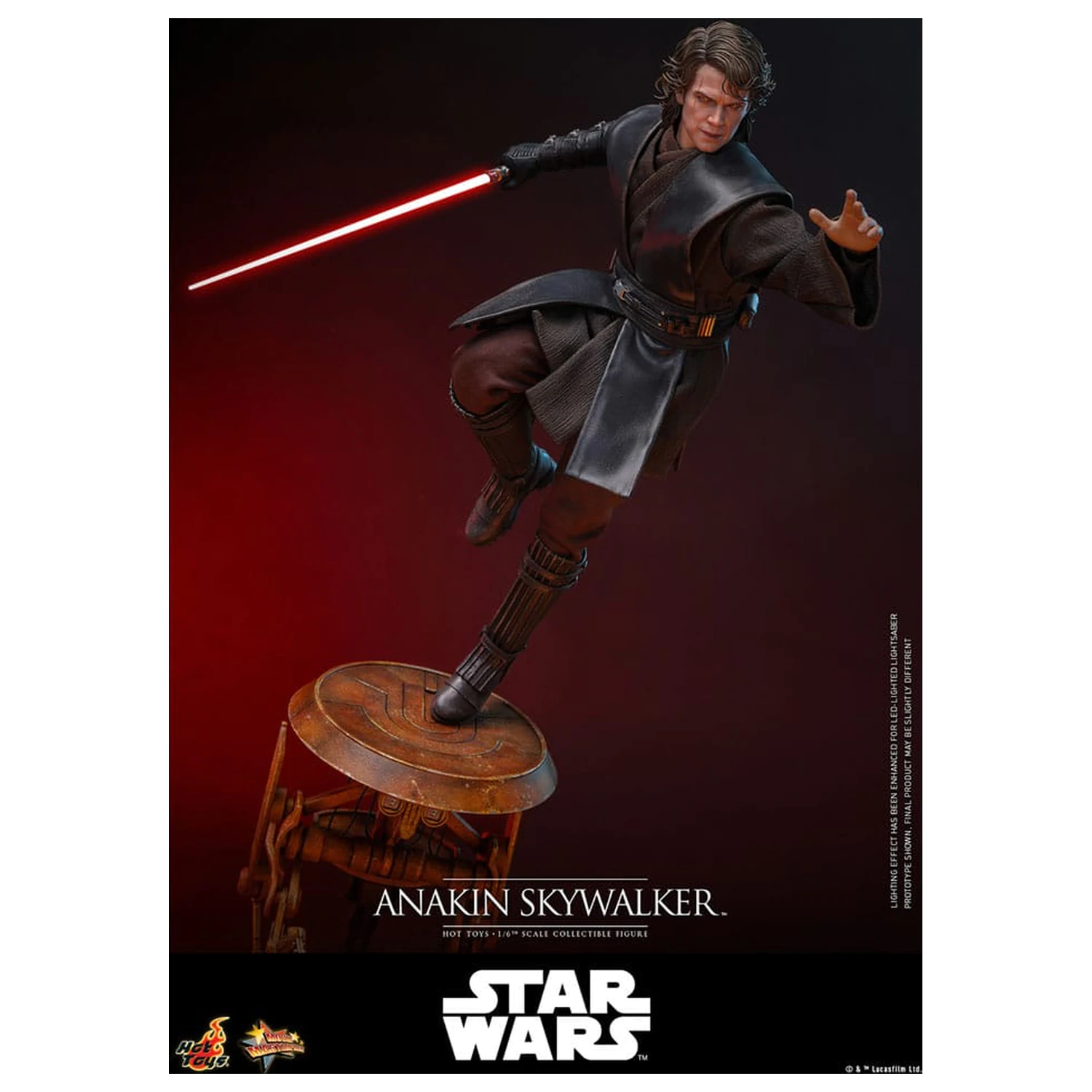 Star Wars: Episode III - Revenge of the Sith Movie Masterpiece Action Figure 1/6 Anakin Skywalker 31 cm product photo