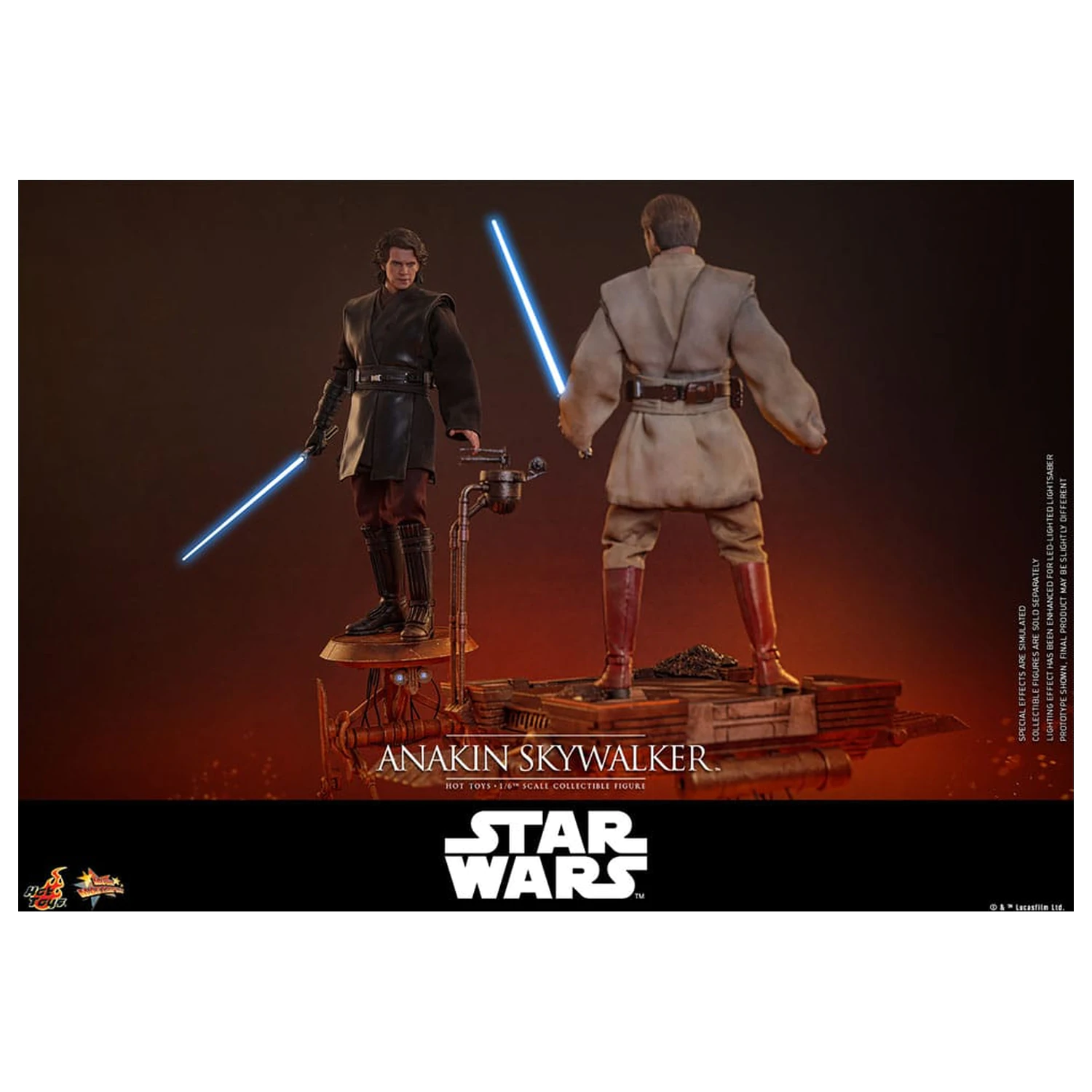 Star Wars: Episode III - Revenge of the Sith Movie Masterpiece Action Figure 1/6 Anakin Skywalker 31 cm product photo