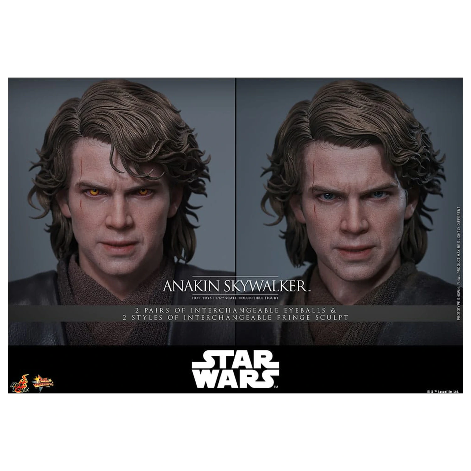 Star Wars: Episode III - Revenge of the Sith Movie Masterpiece Action Figure 1/6 Anakin Skywalker 31 cm product photo