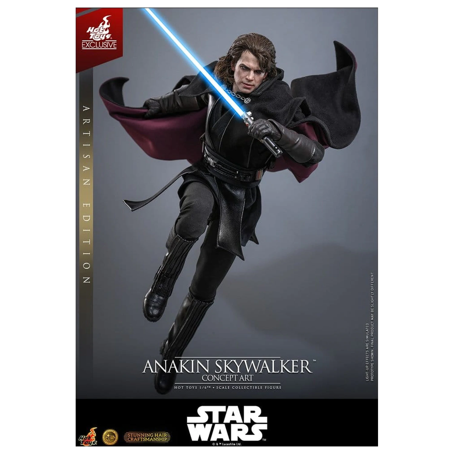 Star Wars Episode III: Revenge Of The Sith Movie Masterpiece Action Figure 1/6 Anakin Skywalker (Concept Art Version) (Artisan Edition) 31 cm product photo