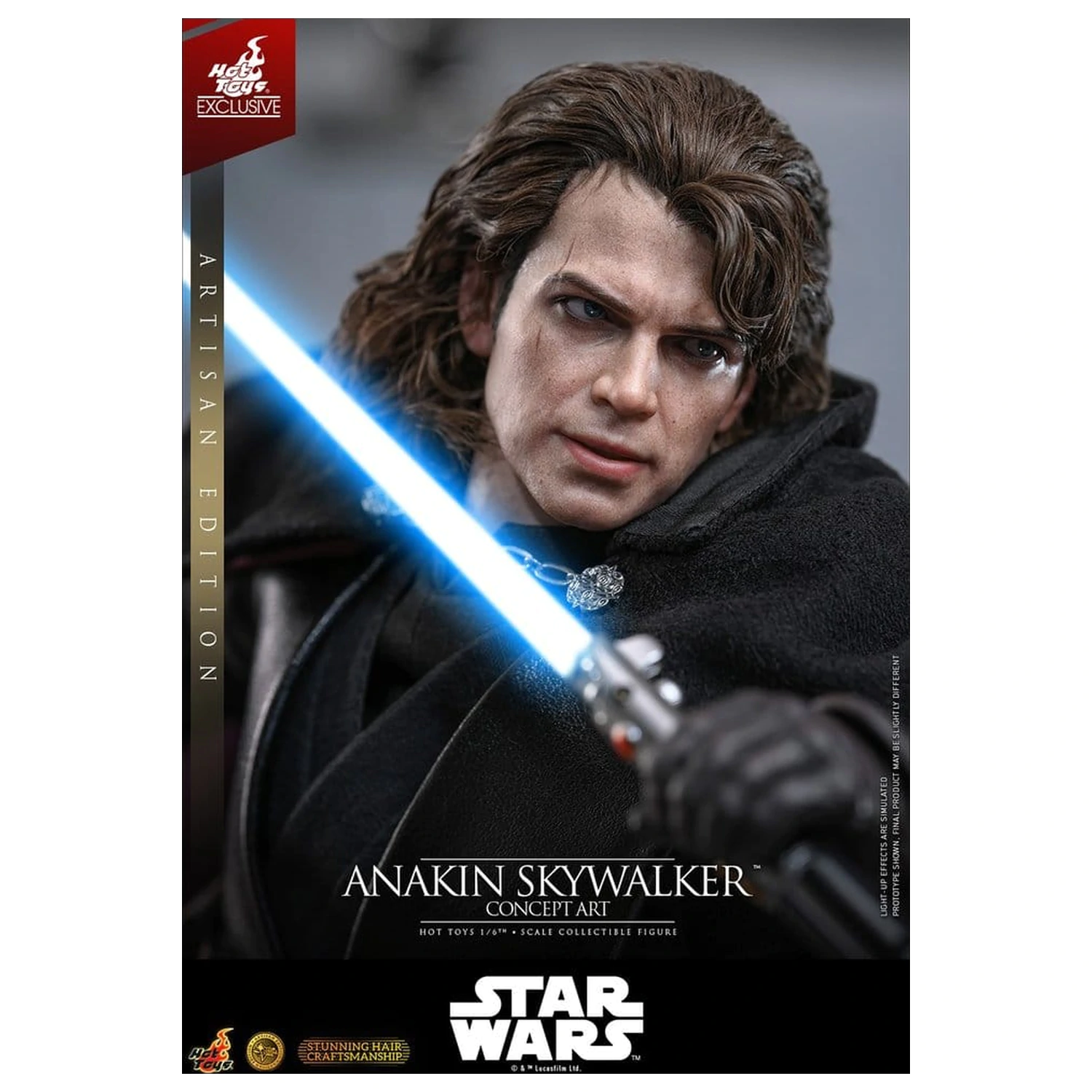 Star Wars Episode III: Revenge Of The Sith Movie Masterpiece Action Figure 1/6 Anakin Skywalker (Concept Art Version) (Artisan Edition) 31 cm product photo