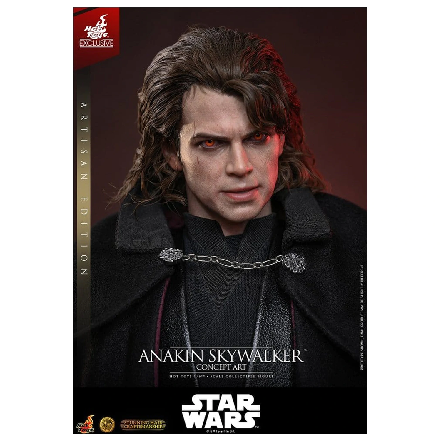 Star Wars Episode III: Revenge Of The Sith Movie Masterpiece Action Figure 1/6 Anakin Skywalker (Concept Art Version) (Artisan Edition) 31 cm product photo