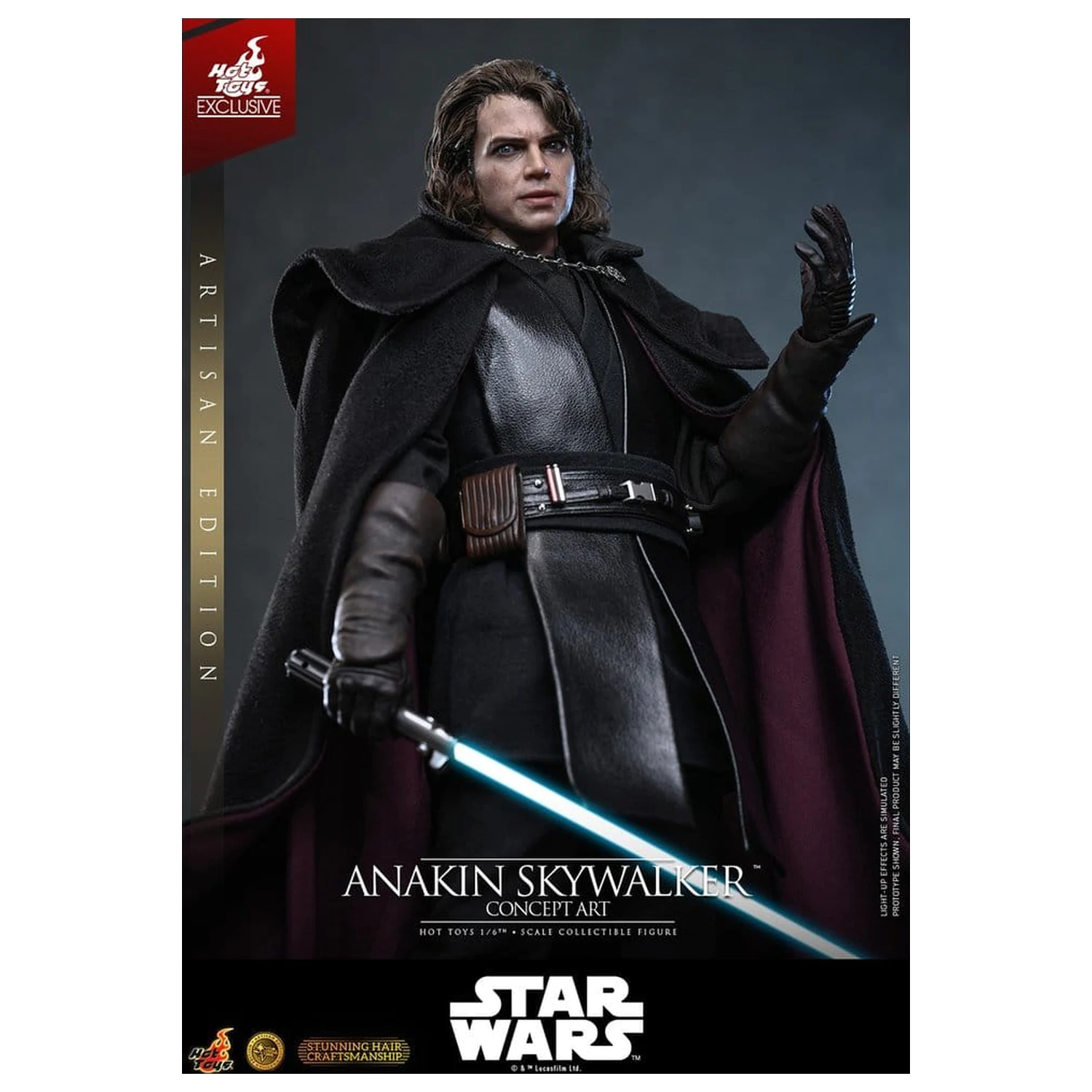 Star Wars Episode III: Revenge Of The Sith Movie Masterpiece Action Figure 1/6 Anakin Skywalker (Concept Art Version) (Artisan Edition) 31 cm product photo