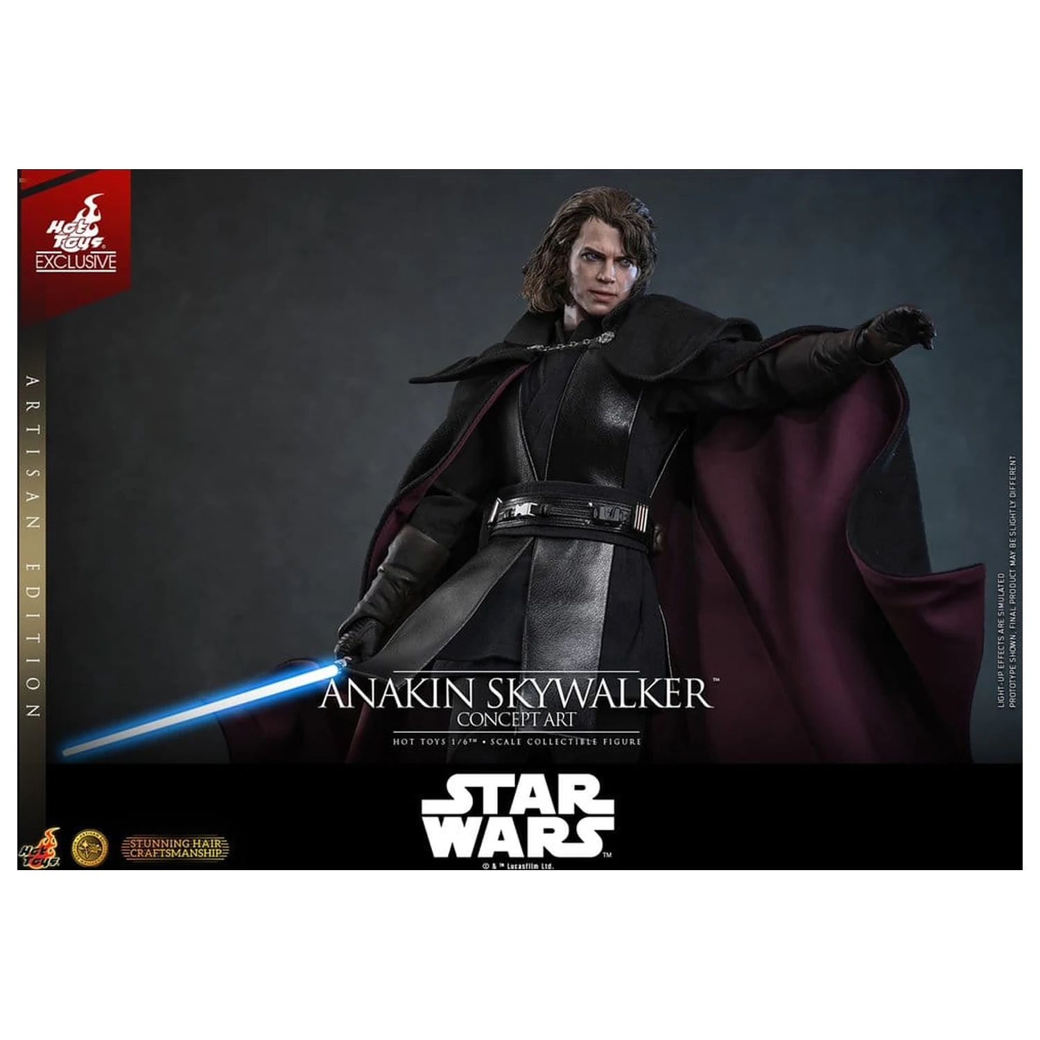 Star Wars Episode III: Revenge Of The Sith Movie Masterpiece Action Figure 1/6 Anakin Skywalker (Concept Art Version) (Artisan Edition) 31 cm product photo
