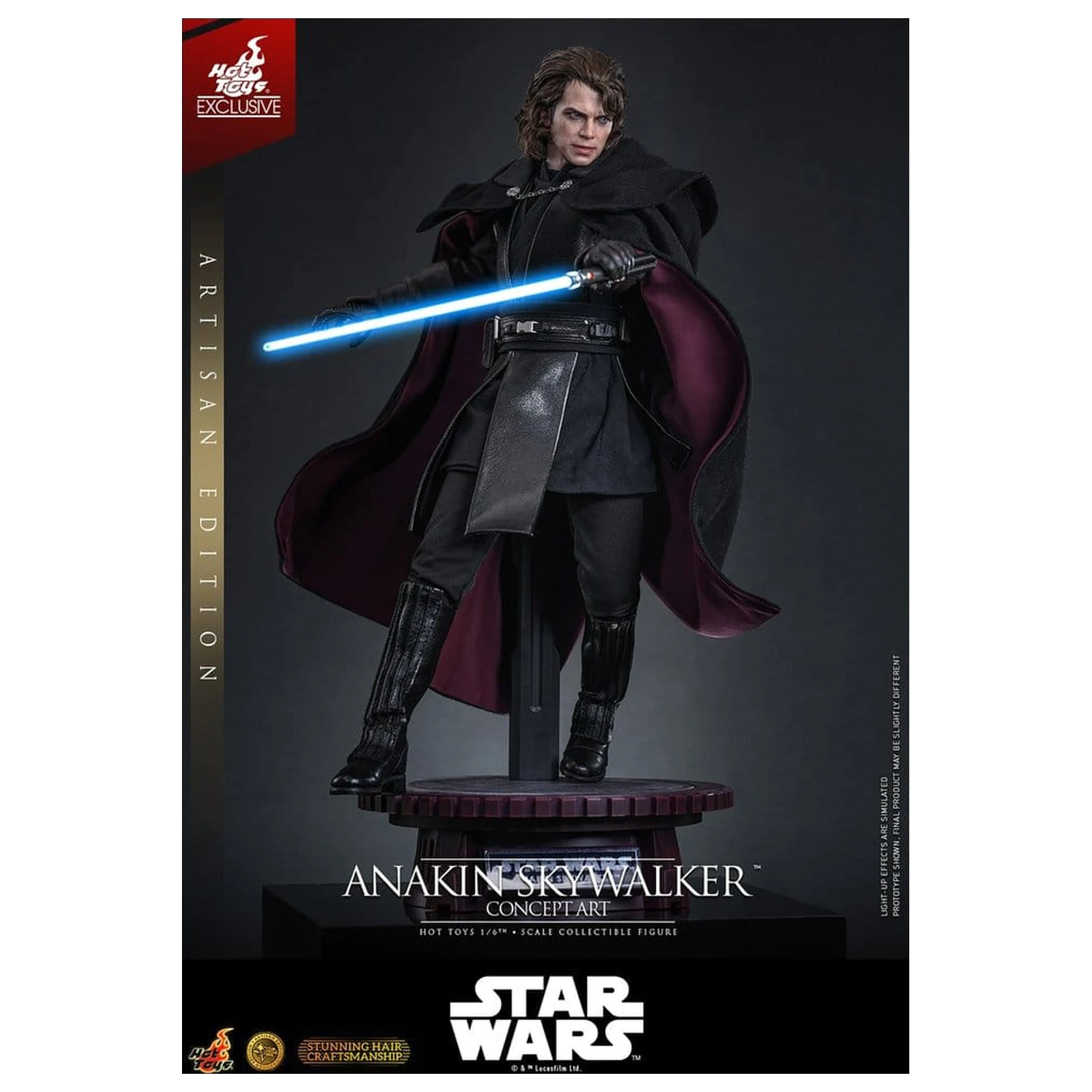 Star Wars Episode III: Revenge Of The Sith Movie Masterpiece Action Figure 1/6 Anakin Skywalker (Concept Art Version) (Artisan Edition) 31 cm product photo