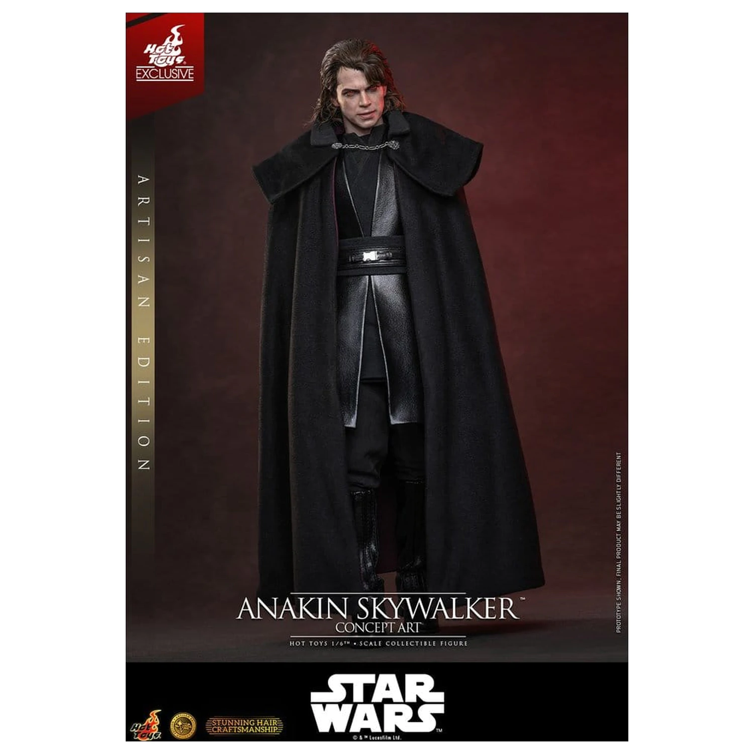 Star Wars Episode III: Revenge Of The Sith Movie Masterpiece Action Figure 1/6 Anakin Skywalker (Concept Art Version) (Artisan Edition) 31 cm product photo