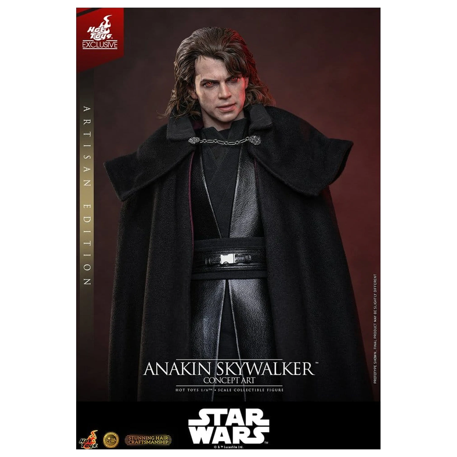 Star Wars Episode III: Revenge Of The Sith Movie Masterpiece Action Figure 1/6 Anakin Skywalker (Concept Art Version) (Artisan Edition) 31 cm product photo