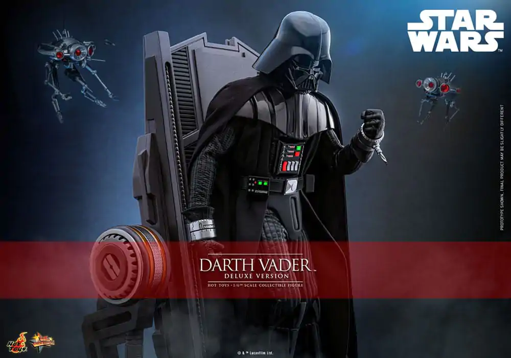 Star Wars: Episode III - Revenge of the Sith Movie Masterpiece Action Figure 1/6 Darth Vader (Deluxe Version) 35 cm product photo