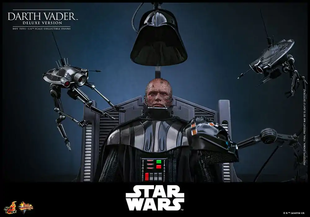 Star Wars: Episode III - Revenge of the Sith Movie Masterpiece Action Figure 1/6 Darth Vader (Deluxe Version) 35 cm product photo