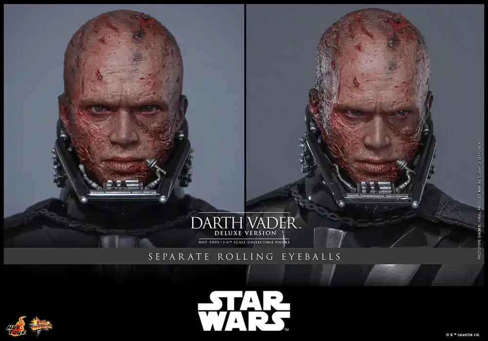 Star Wars: Episode III - Revenge of the Sith Movie Masterpiece Action Figure 1/6 Darth Vader (Deluxe Version) 35 cm product photo