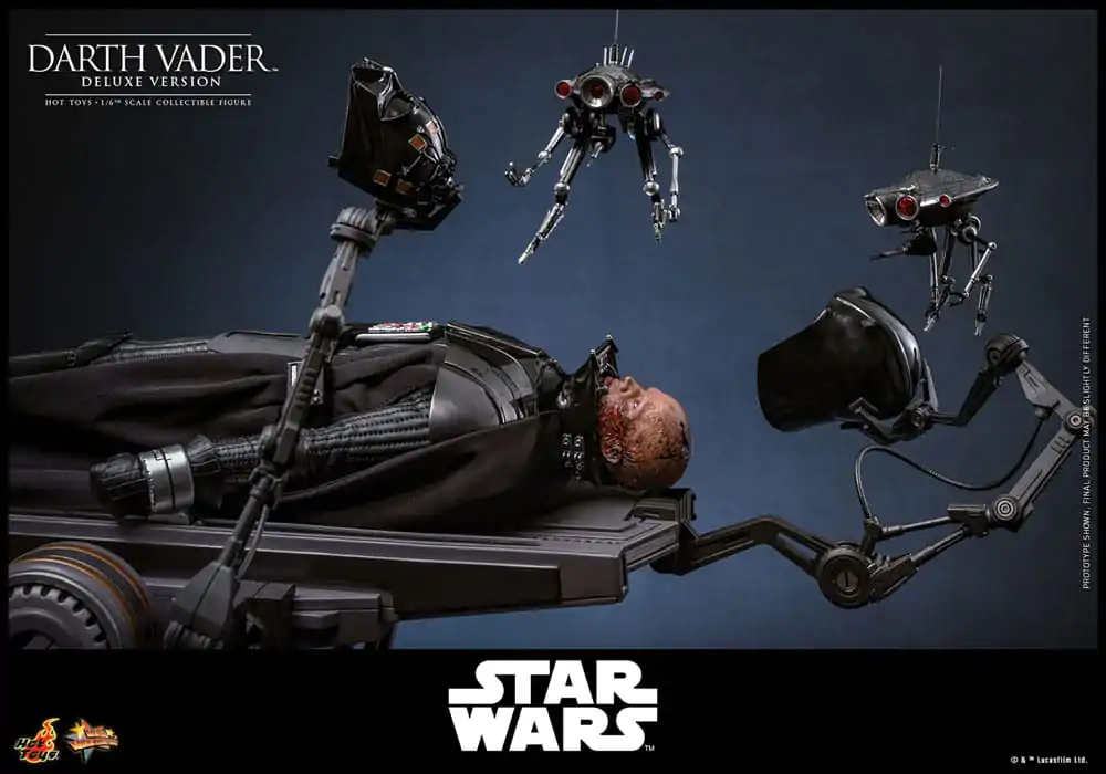 Star Wars: Episode III - Revenge of the Sith Movie Masterpiece Action Figure 1/6 Darth Vader (Deluxe Version) 35 cm product photo