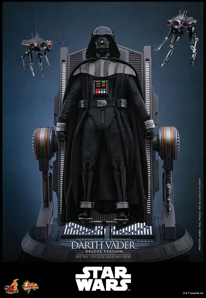Star Wars: Episode III - Revenge of the Sith Movie Masterpiece Action Figure 1/6 Darth Vader (Deluxe Version) 35 cm product photo