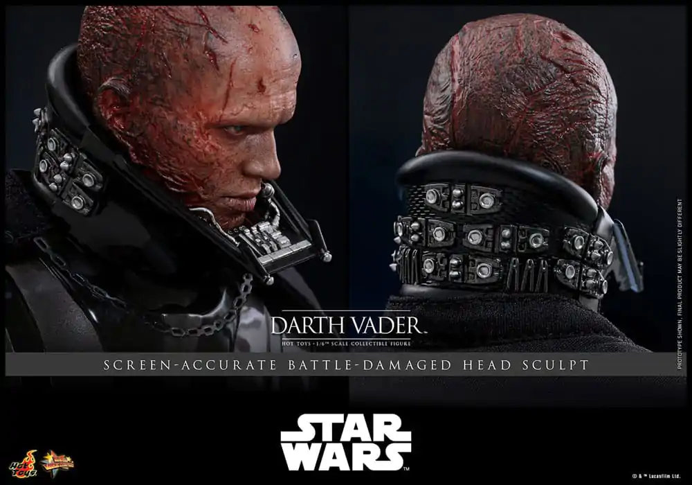 Star Wars: Episode III - Revenge of the Sith Movie Masterpiece Action Figure 1/6 Darth Vader 35 cm product photo
