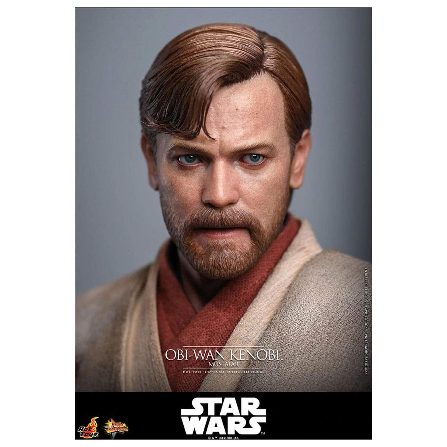 Star Wars: Episode III - Revenge of the Sith Movie Masterpiece Action Figure 1/6 Obi-Wan Kenobi (Mustafar) 31 cm product photo