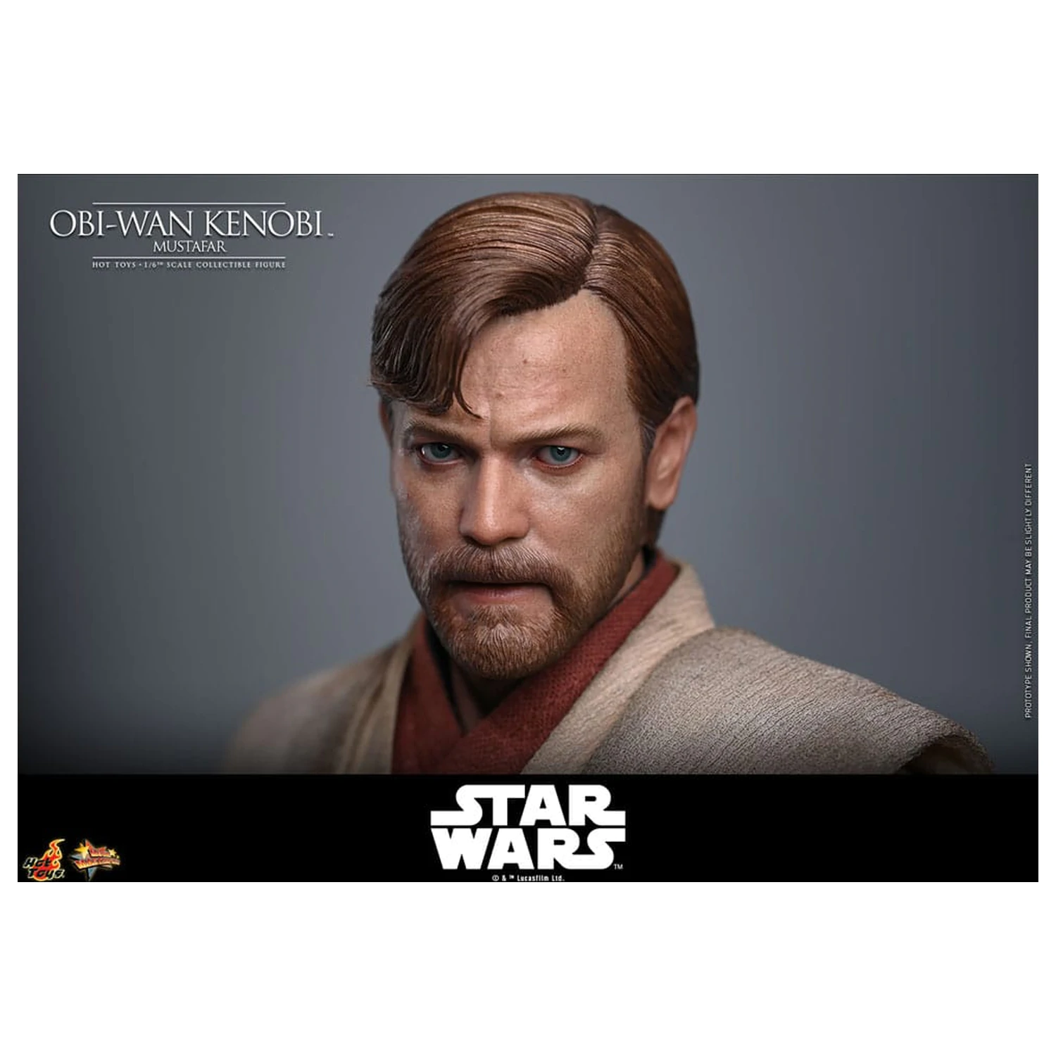 Star Wars: Episode III - Revenge of the Sith Movie Masterpiece Action Figure 1/6 Obi-Wan Kenobi (Mustafar) 31 cm product photo