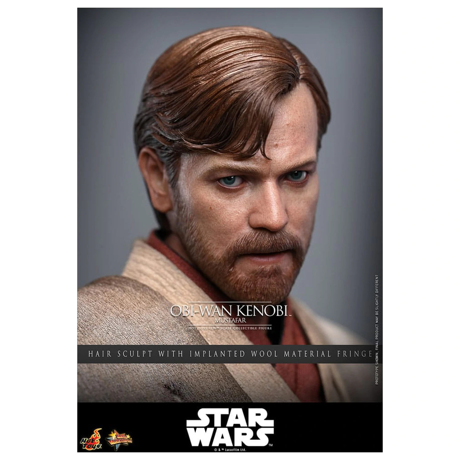 Star Wars: Episode III - Revenge of the Sith Movie Masterpiece Action Figure 1/6 Obi-Wan Kenobi (Mustafar) 31 cm product photo