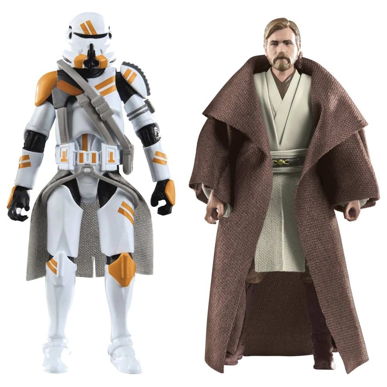 Star Wars Episode III Vintage Collection Action Figure 2-Pack Obi-Wan Kenobi & Airborne Clone Trooper 10 cm product photo