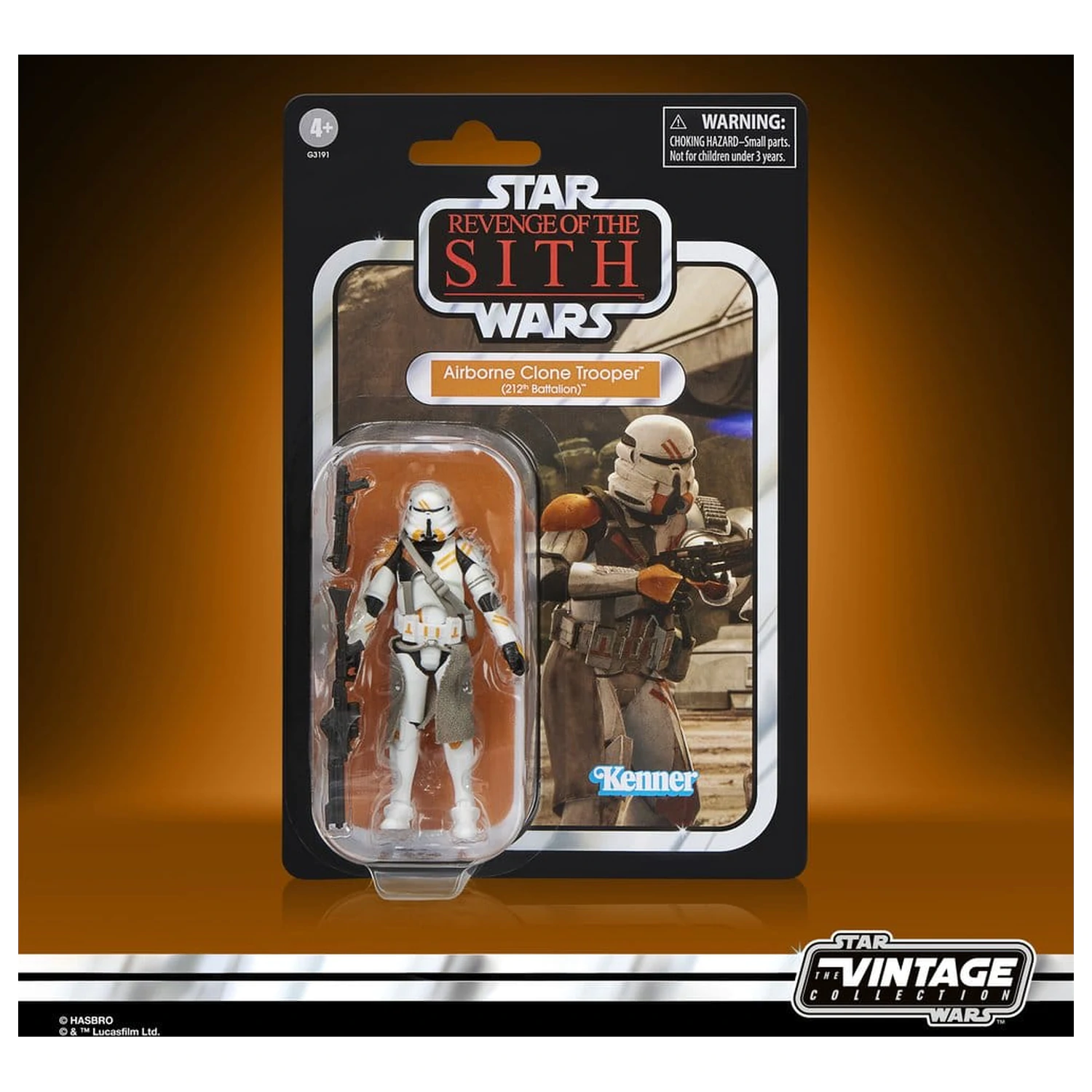 Star Wars Episode III Vintage Collection Action Figure 2-Pack Obi-Wan Kenobi & Airborne Clone Trooper 10 cm product photo
