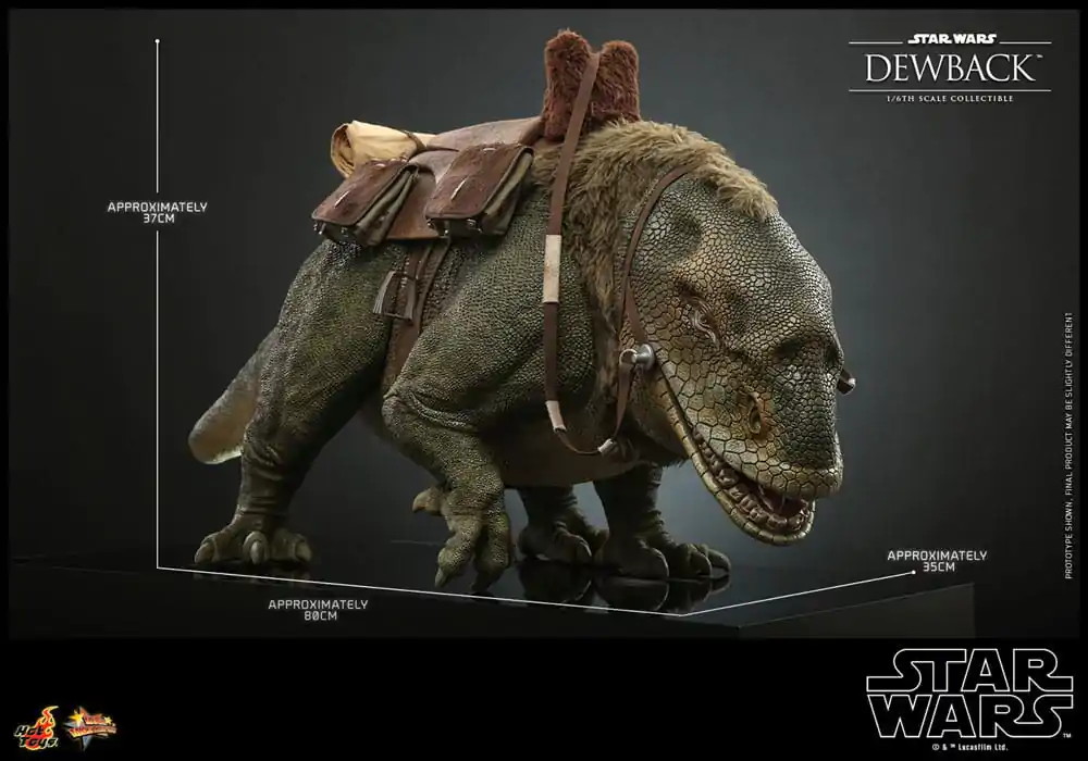 Star Wars: Episode IV Action Figure 1/6 Dewback 37 cm product photo