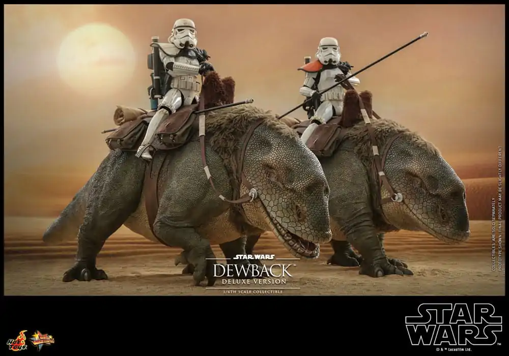 Star Wars: Episode IV Action Figure 1/6 Dewback Deluxe Version 37 cm product photo