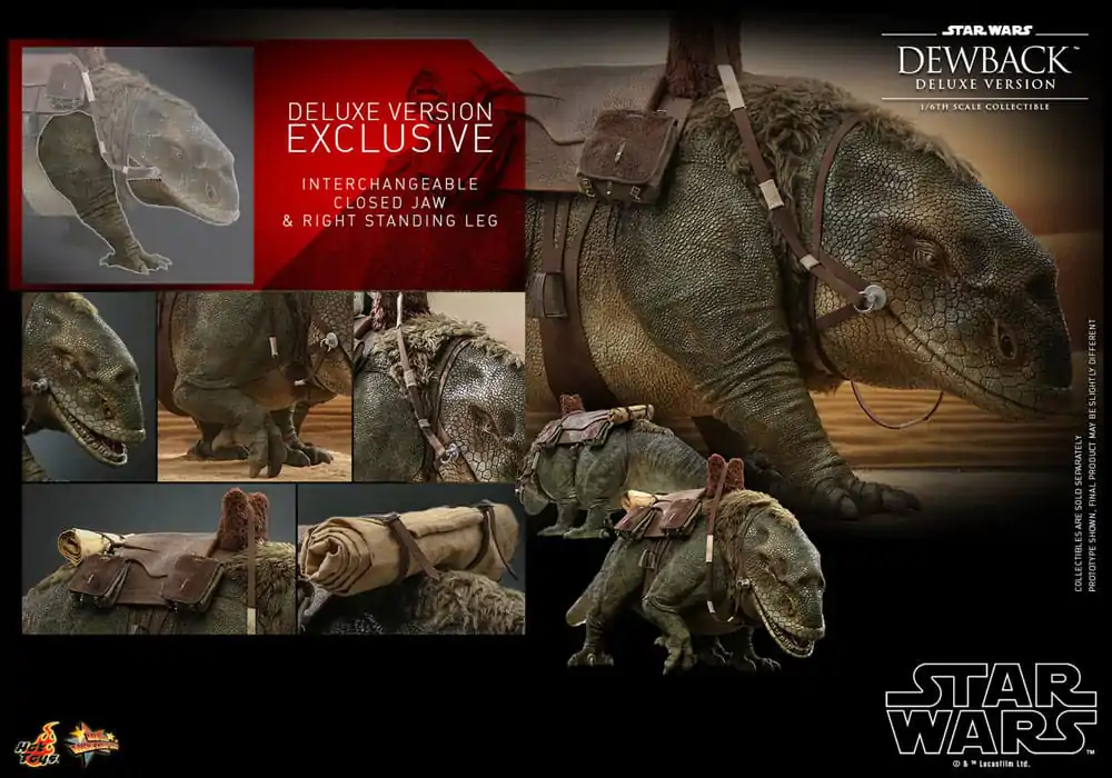 Star Wars: Episode IV Action Figure 1/6 Dewback Deluxe Version 37 cm product photo