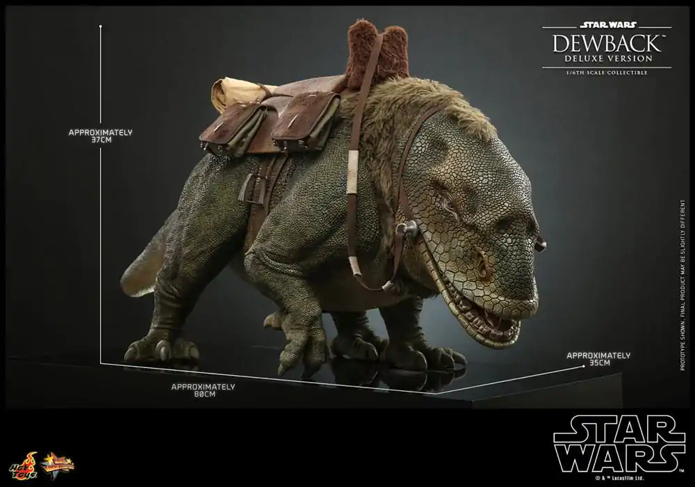 Star Wars: Episode IV Action Figure 1/6 Dewback Deluxe Version 37 cm product photo