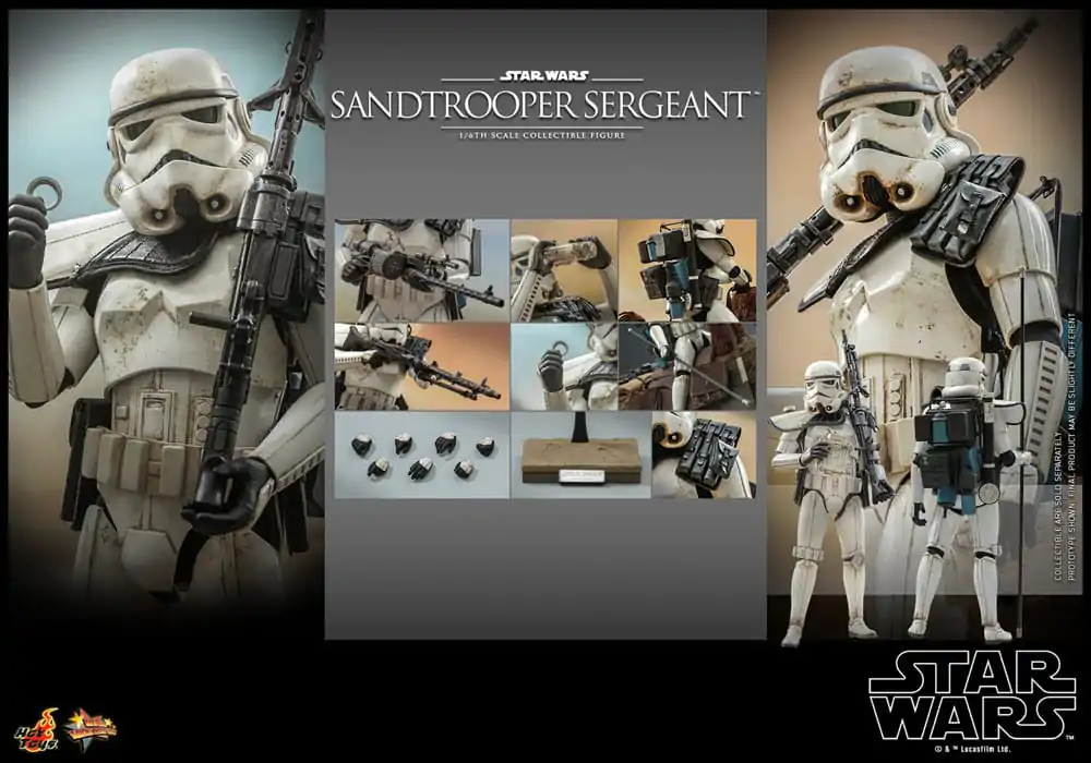 Star Wars: Episode IV Action Figure 1/6 Sandtrooper Sergeant 30 cm product photo