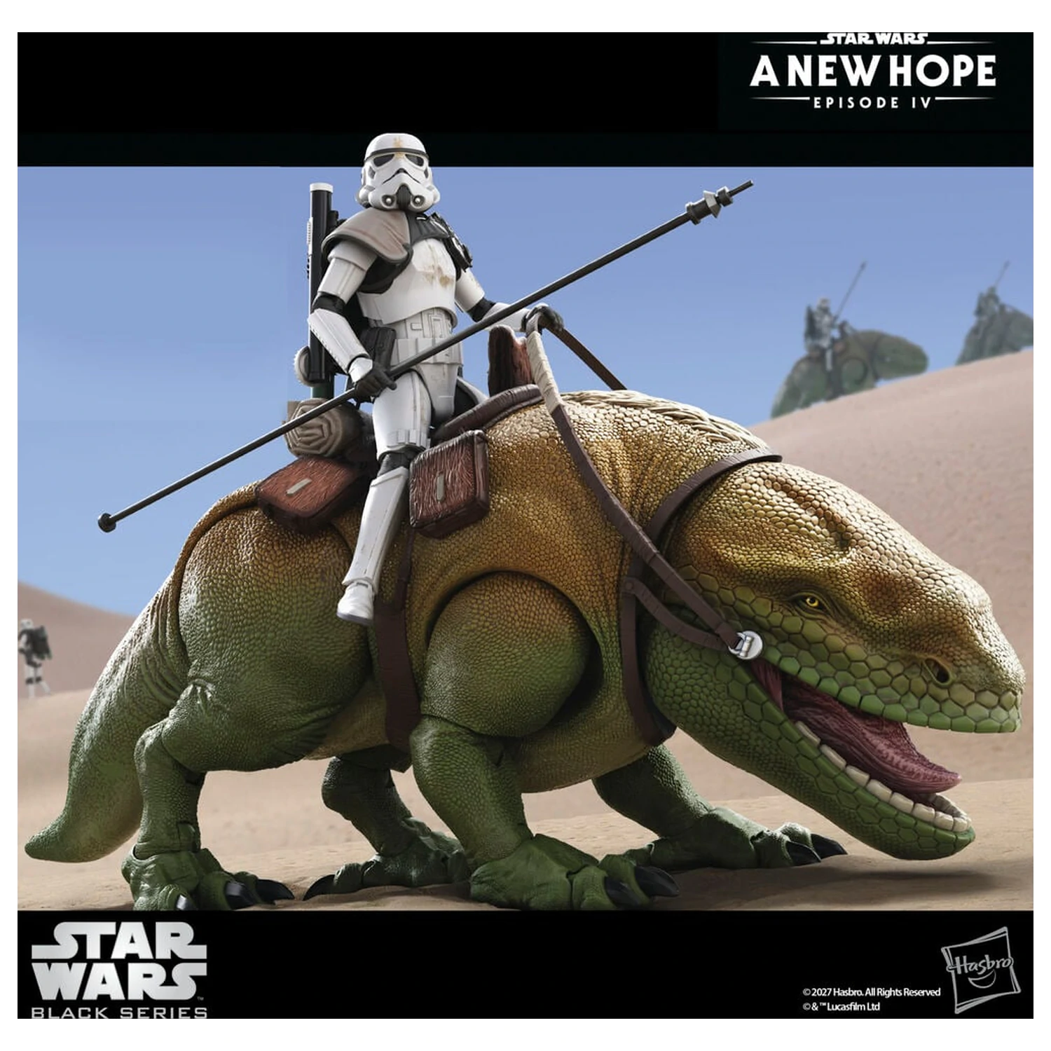 Star Wars Episode IV A New Hope Dewback & Sandtrooper figures 15cm product photo