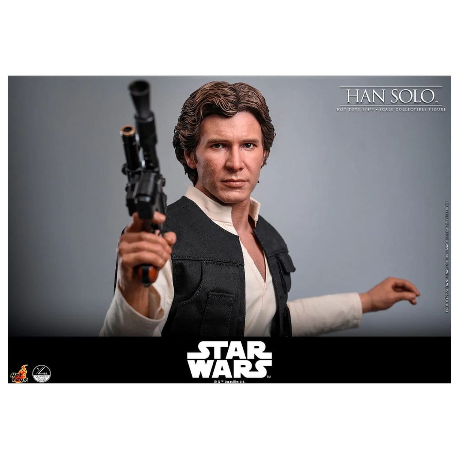 Star Wars Episode IV Action Figure 1/4 Han Solo 46  cm product photo