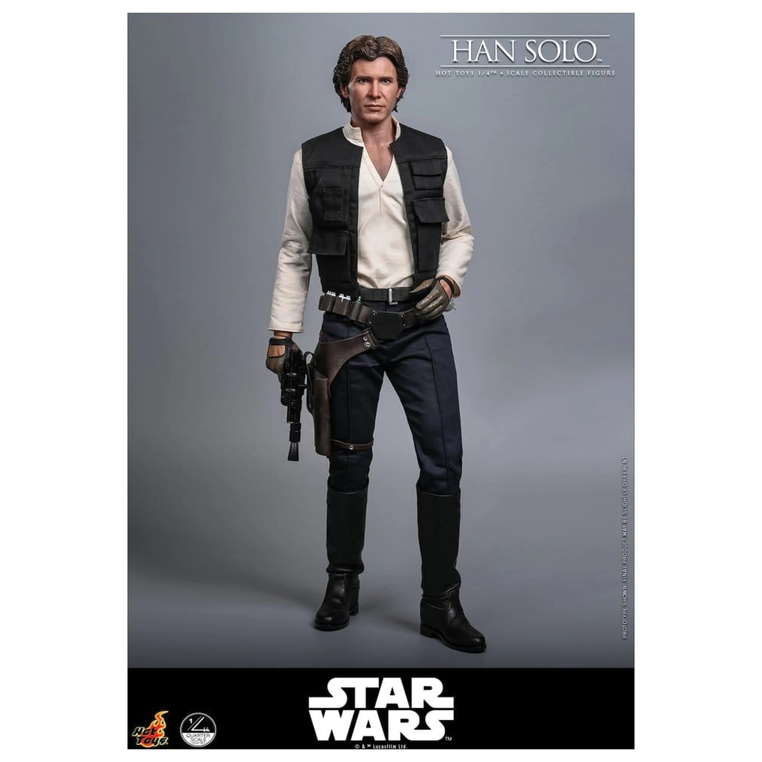 Star Wars Episode IV Action Figure 1/4 Han Solo 46  cm product photo