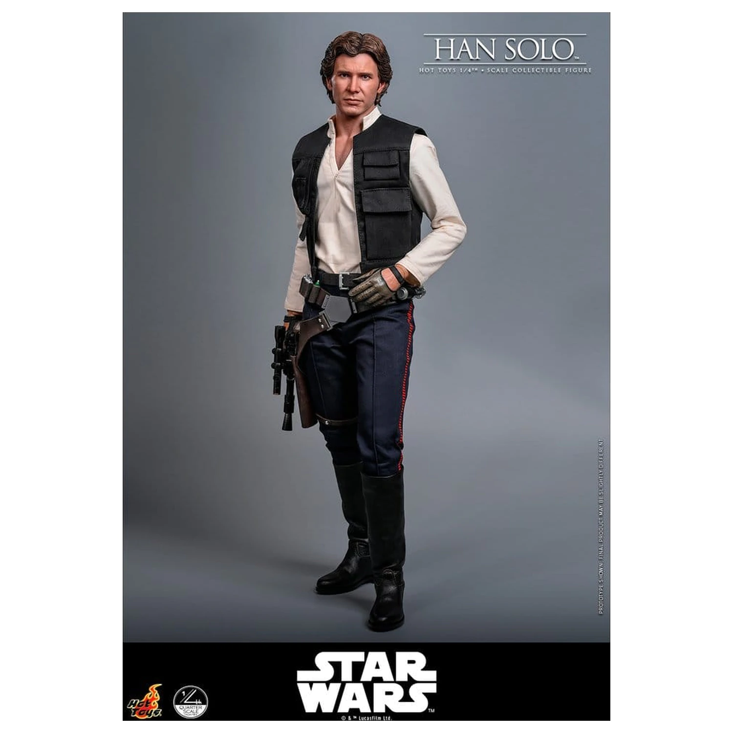 Star Wars Episode IV Action Figure 1/4 Han Solo 46  cm product photo