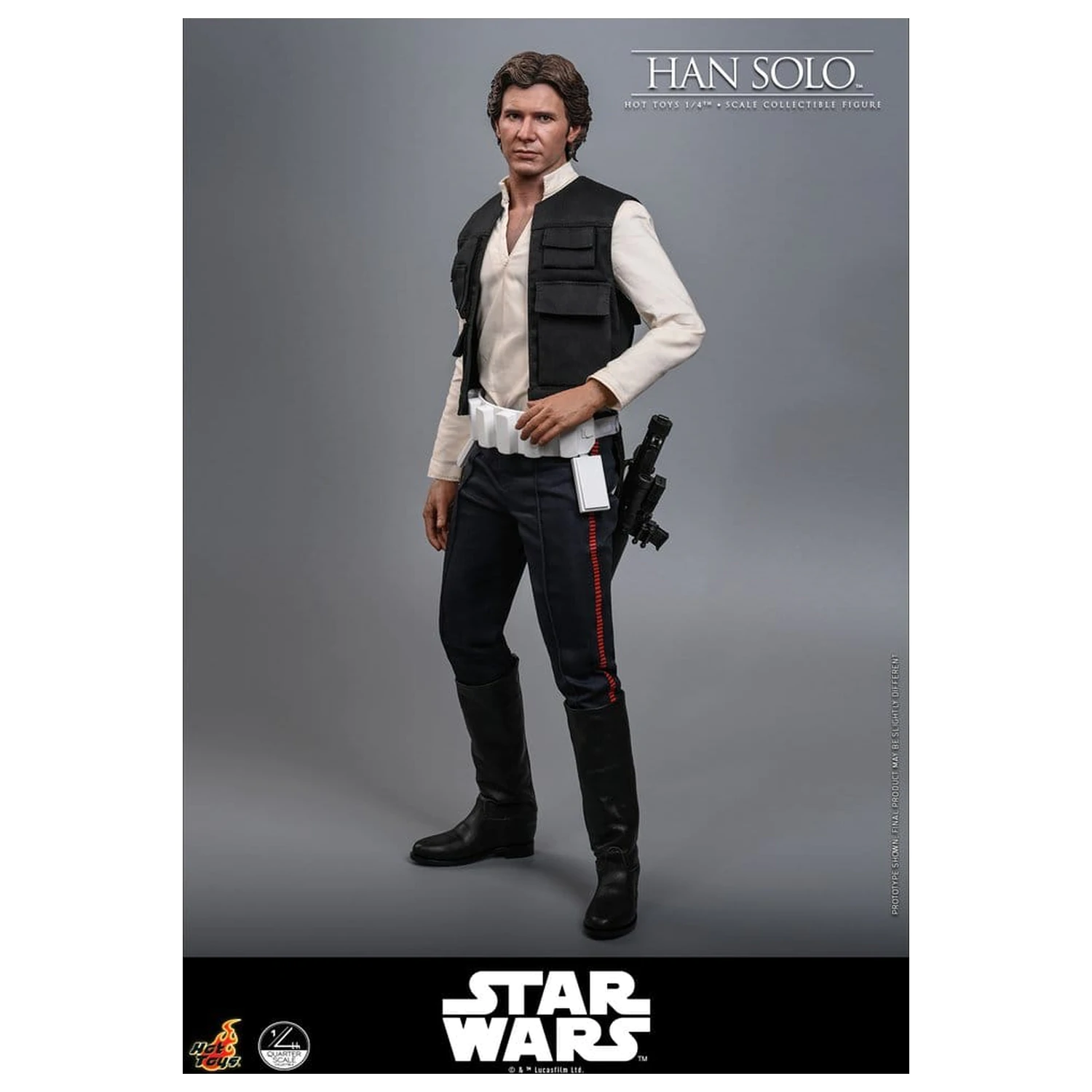 Star Wars Episode IV Action Figure 1/4 Han Solo 46  cm product photo
