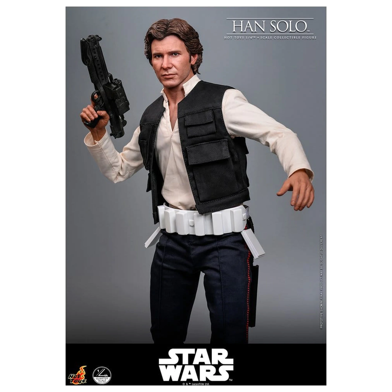 Star Wars Episode IV Action Figure 1/4 Han Solo 46  cm product photo