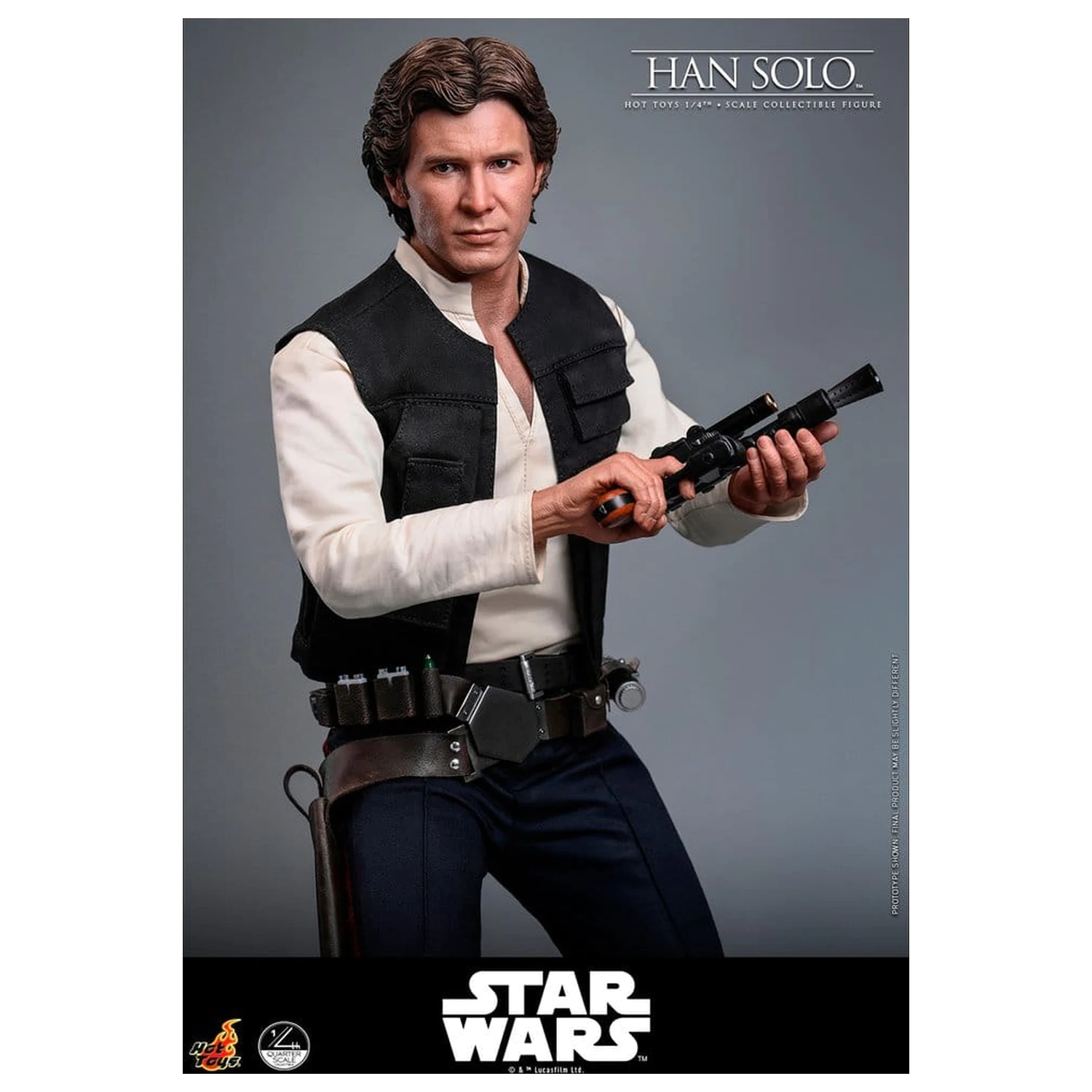 Star Wars Episode IV Action Figure 1/4 Han Solo 46  cm product photo