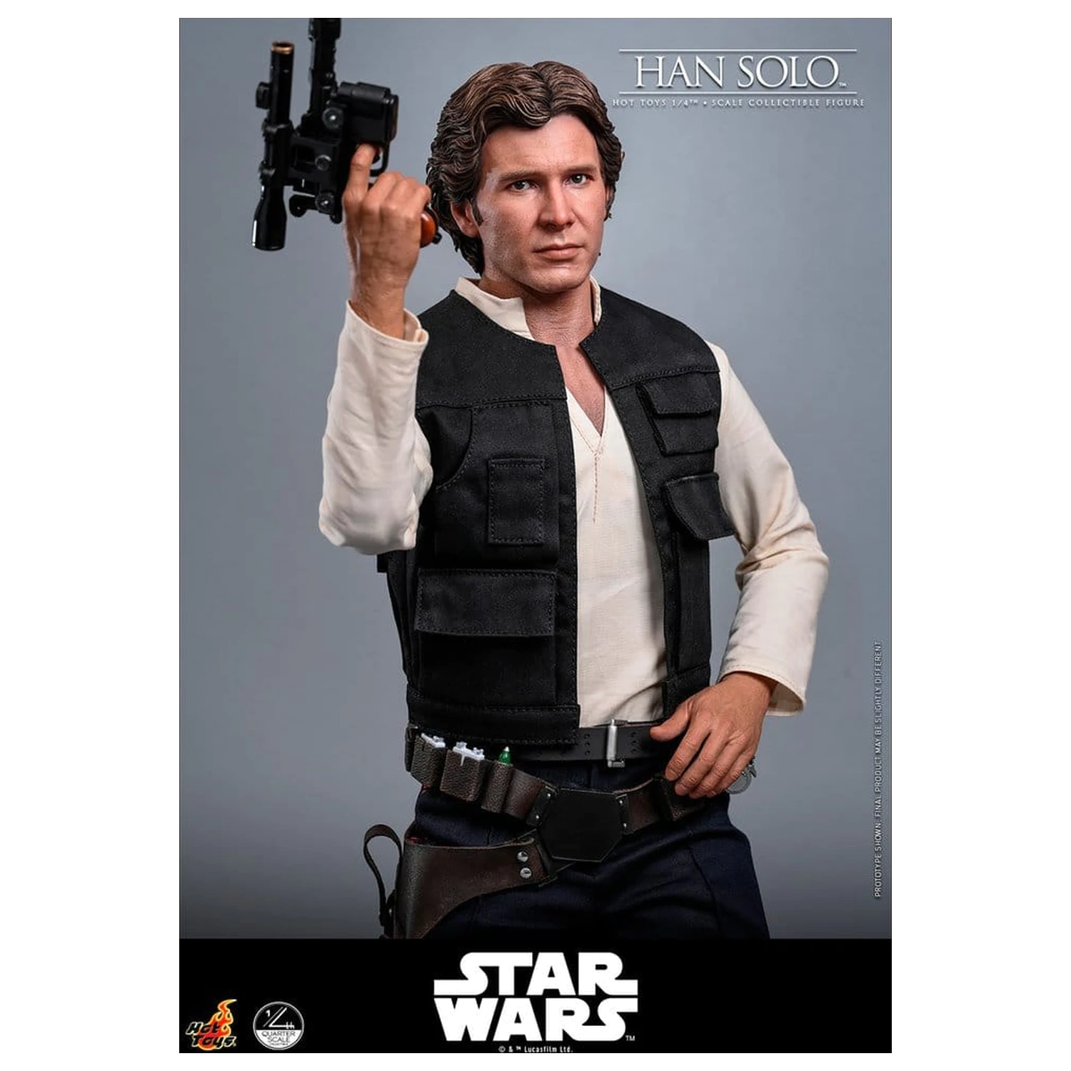 Star Wars Episode IV Action Figure 1/4 Han Solo 46  cm product photo