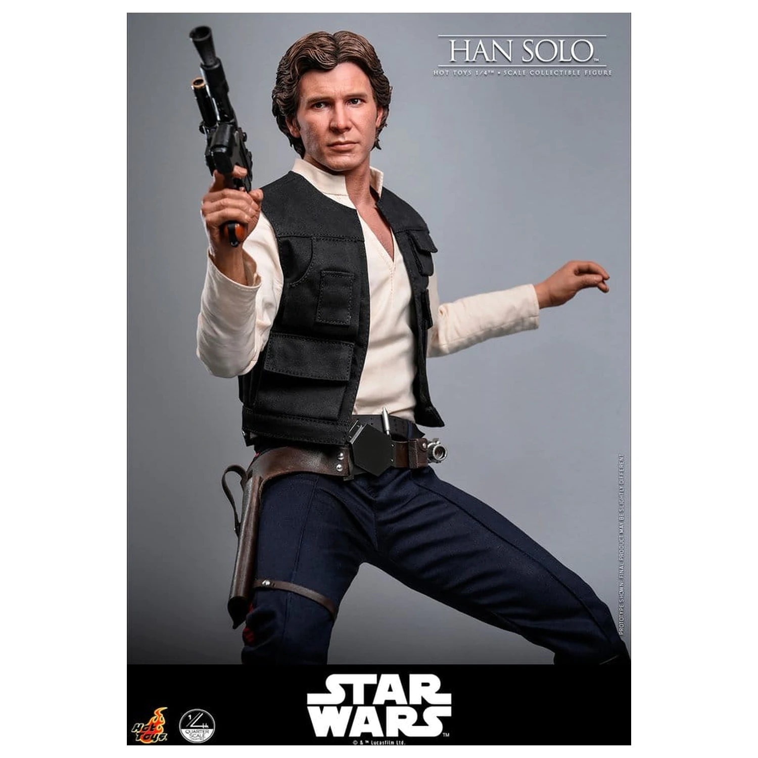 Star Wars Episode IV Action Figure 1/4 Han Solo 46  cm product photo