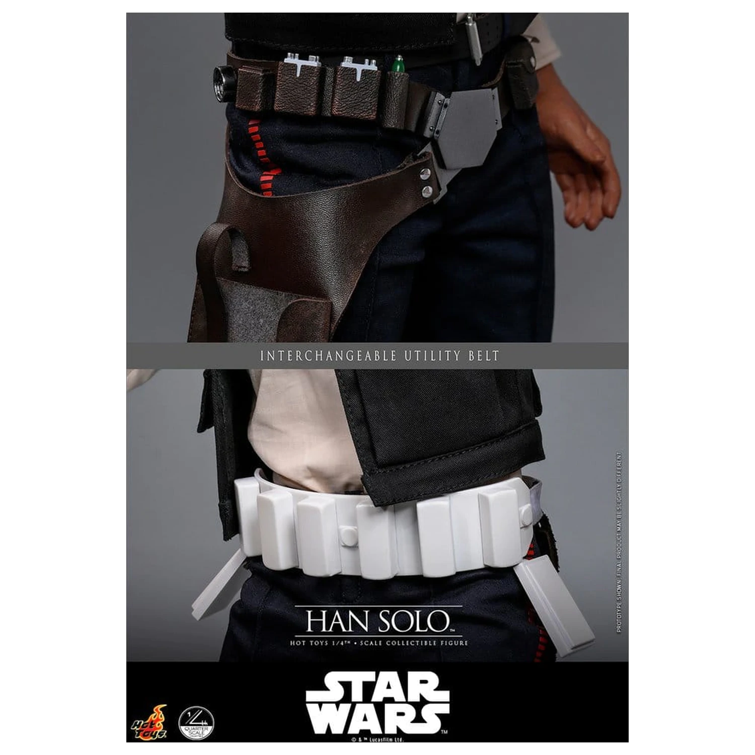 Star Wars Episode IV Action Figure 1/4 Han Solo 46  cm product photo
